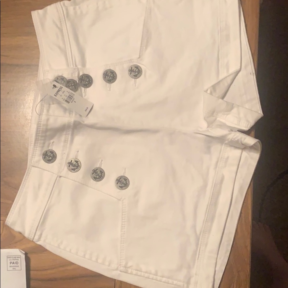 Express High Rise Shorts